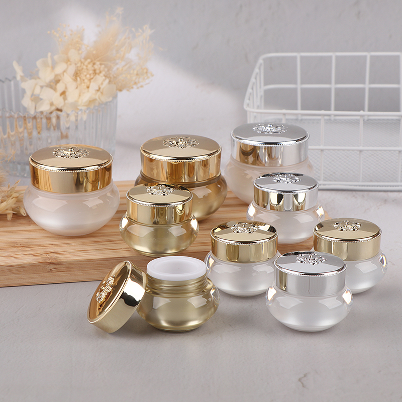 Acrylic Empty Travel Cream Jar - Luxury Skincare Tools recension och pris