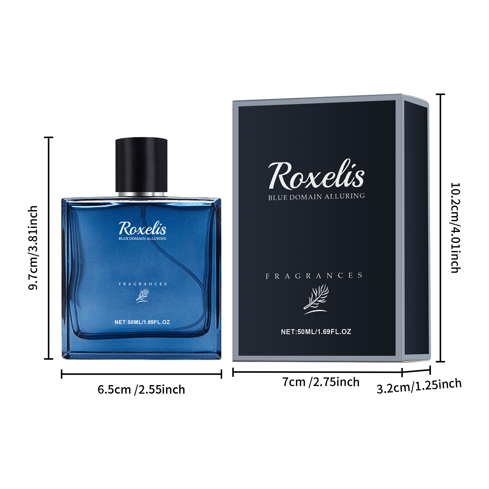 Roxelis Blue City Cologne Eau  - Luxury Skincare Shop recension och pris